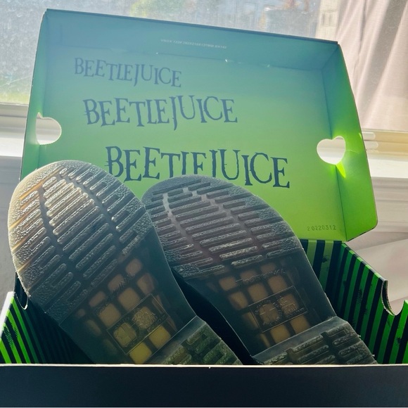 Dr Martens Beetlejuice 1461 Lydia Lace-Up Oxfords 6 W / 5 M Limited Edition Rare - Picture 5 of 15
